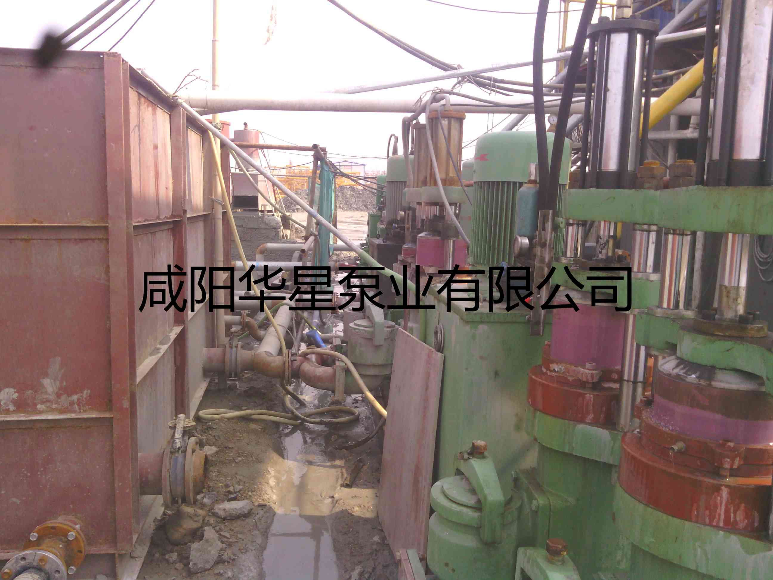 華星YBH300-40節能陶瓷柱塞泵打樁污泥使用現場--第二個現場-05 華星YBH300-40節能陶瓷柱塞泵打樁污泥使用現場--第二個現場-05