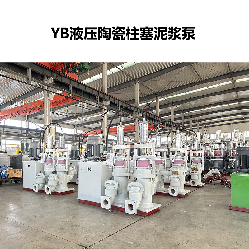 液壓雙缸YB型陶瓷柱塞泵